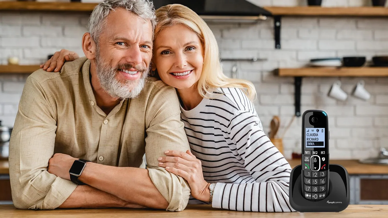 Schnurlos Großtastentelefon - 7