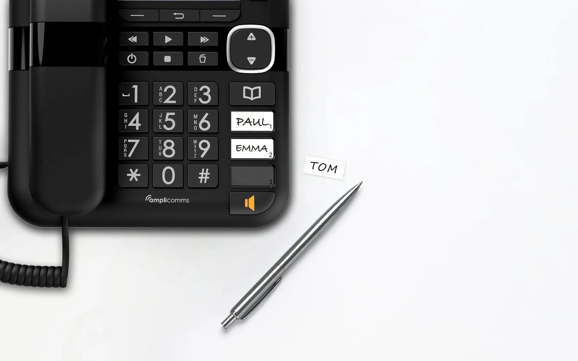 Schnurlos Großtastentelefon - 8