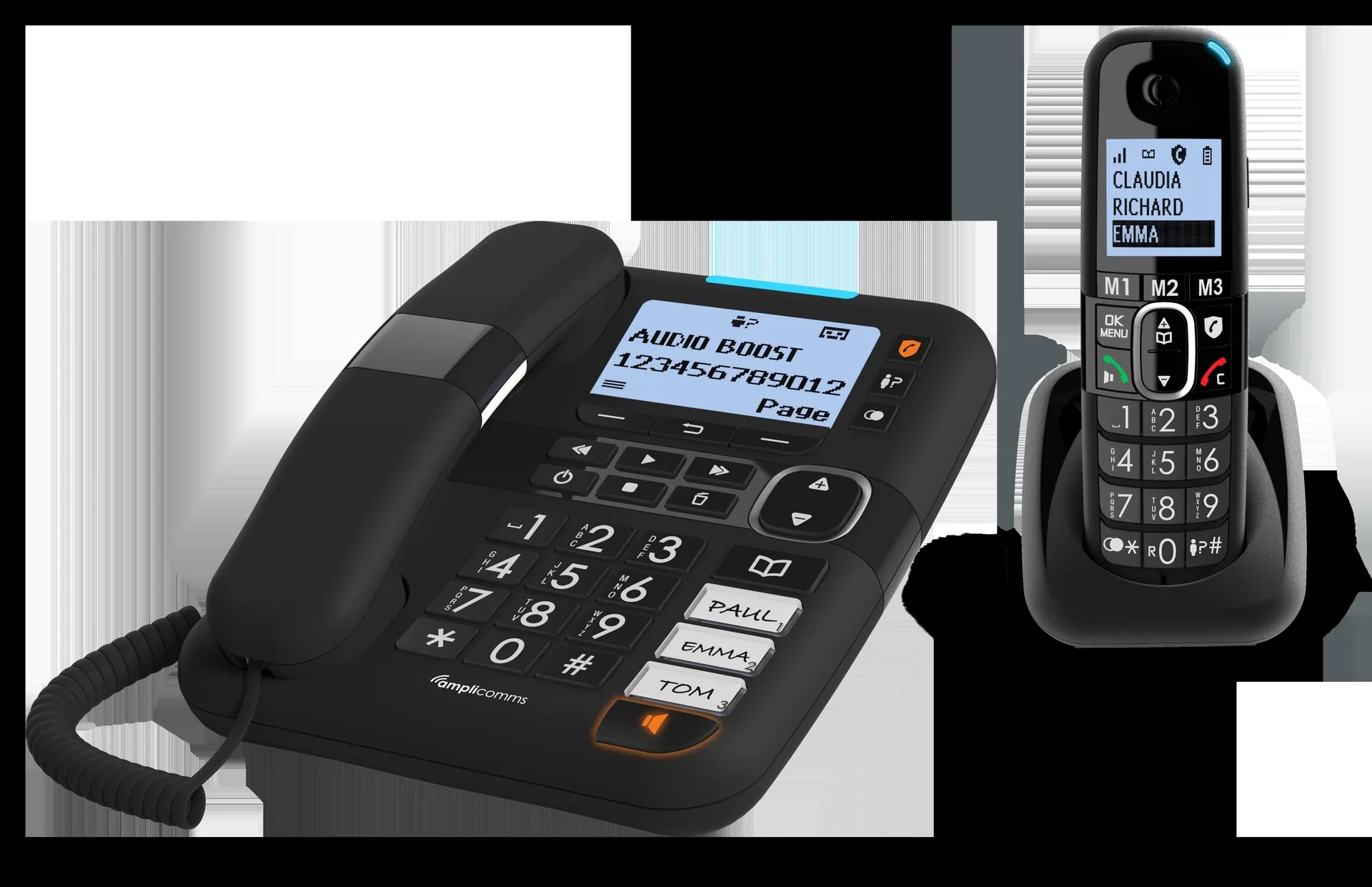 Schnurlos Großtastentelefon - 10