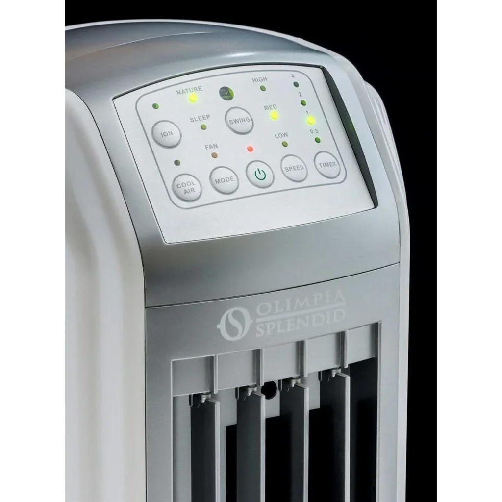 Olimpia Splendid Peler 4D - Luftkühler inkl. Zeitschaltuhr und Fernbedienung 75 Watt 4 L max. 20 m² mit Freihandgebläse - 0