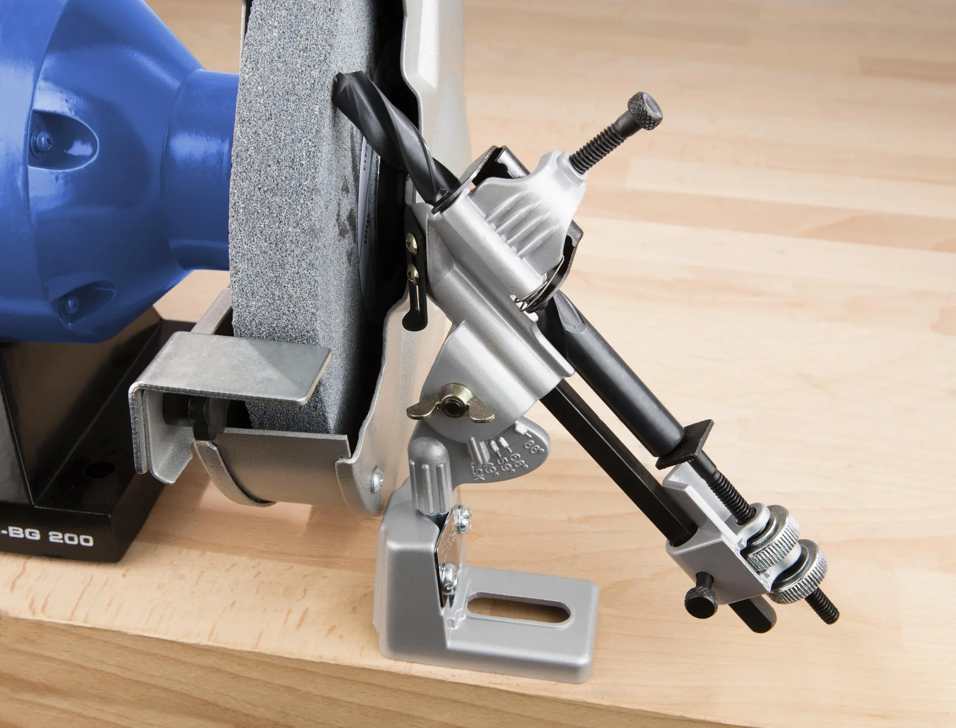 Spiralbohrer Anschleif-Vorrichtung - 1