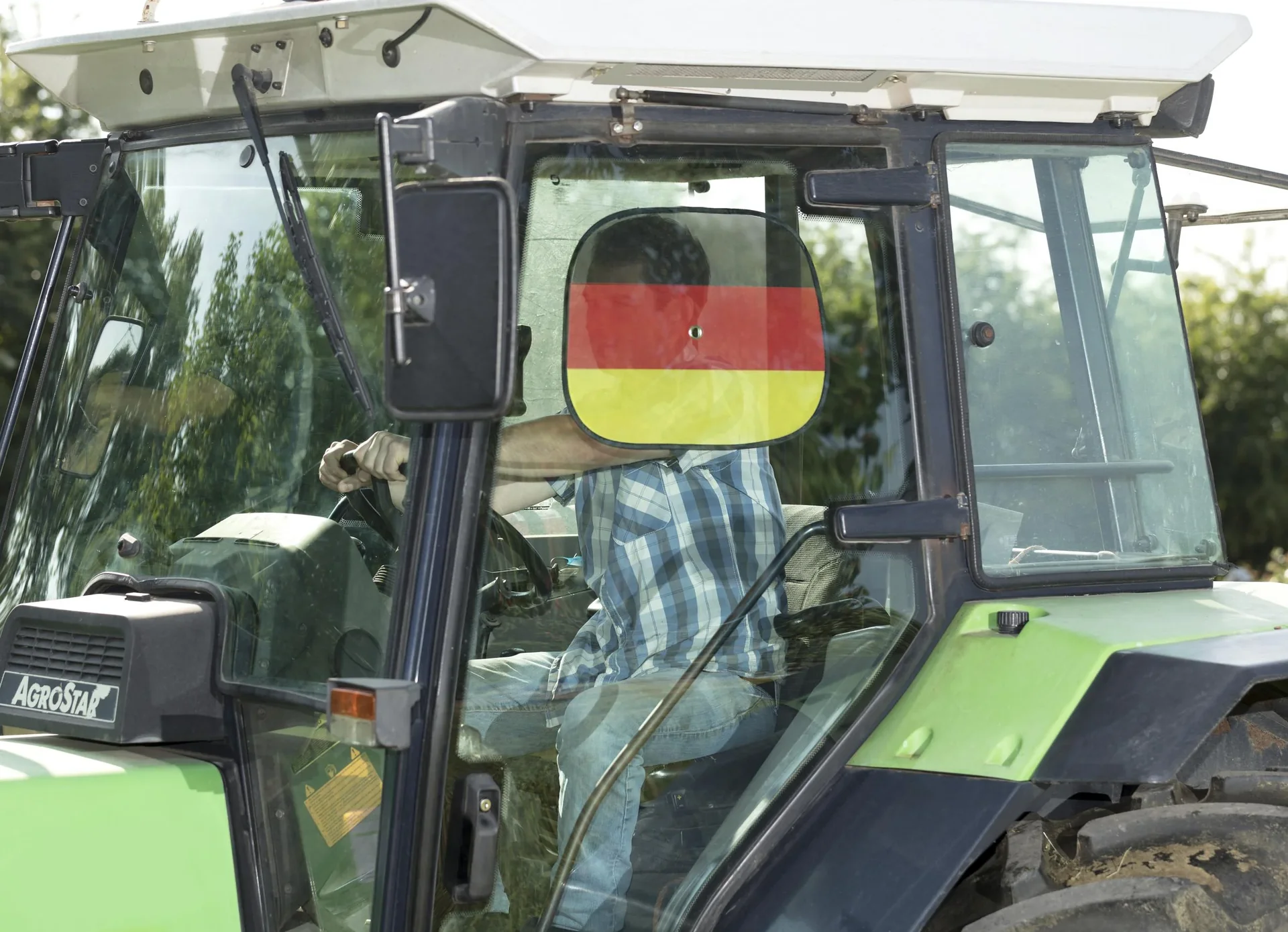 Sonnenschutz im DEUTSCHLAND Look, 2er Set - 1