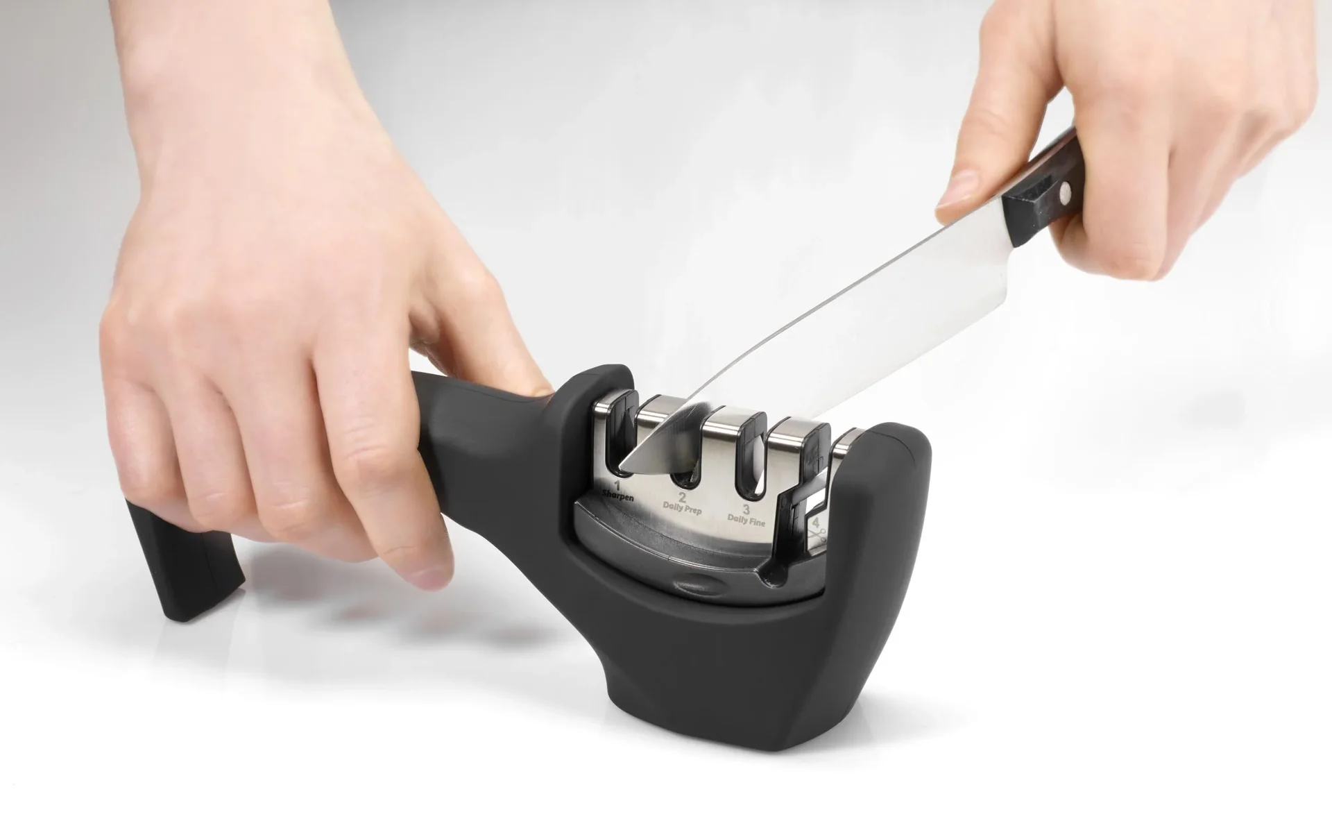 Messerschärfer, 4-stufig - 0