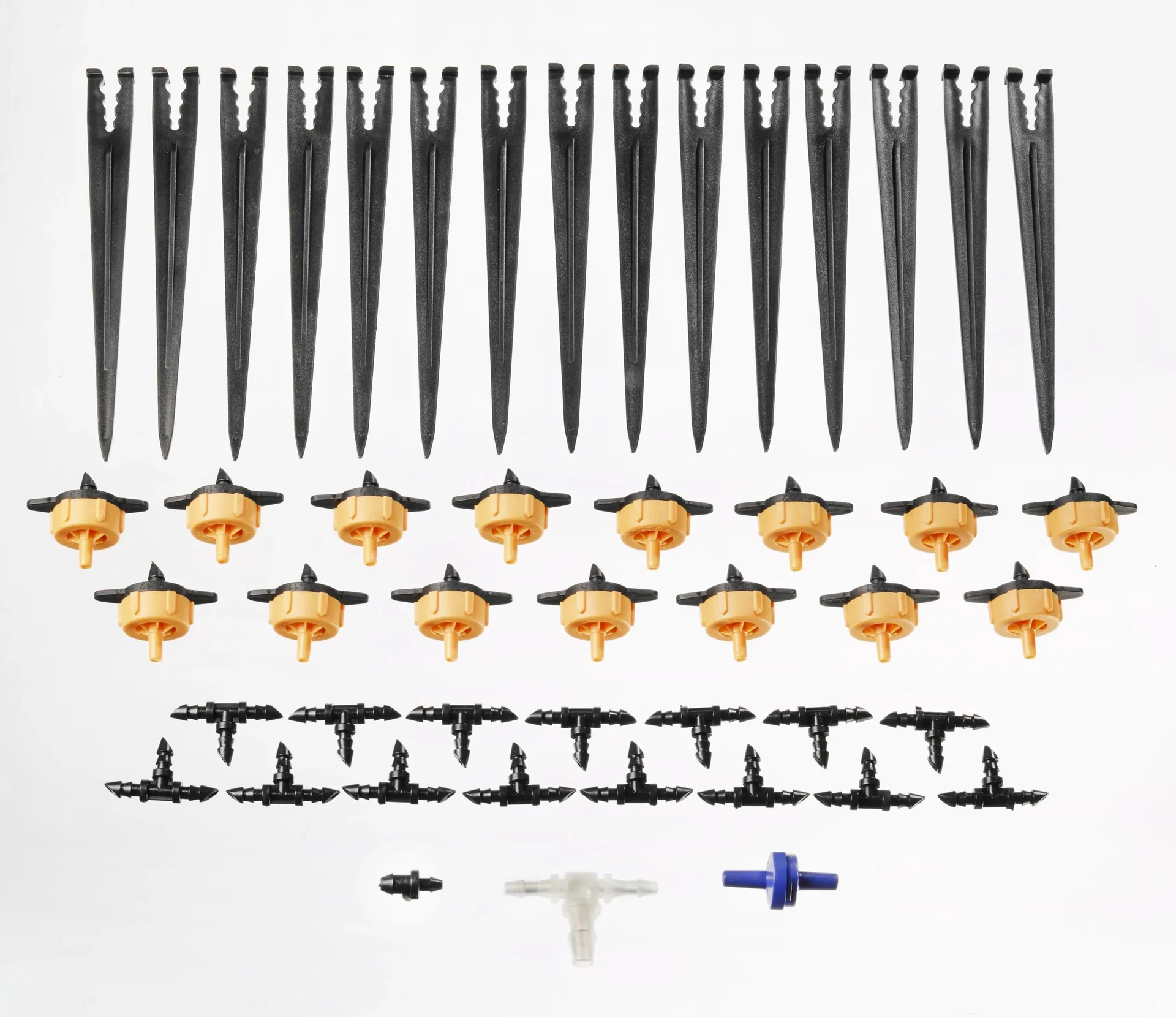 Solar Bewässerungsset mit Akku, Panel, Pumpe, Schlauch, Düsen etc. - 0