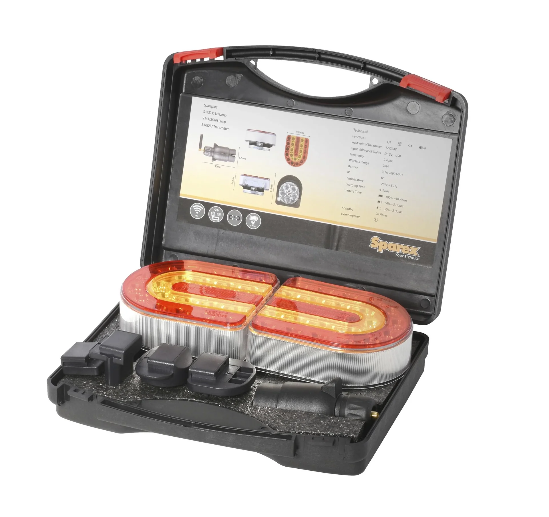 Connix Leuchtensatz - kabellos - 1