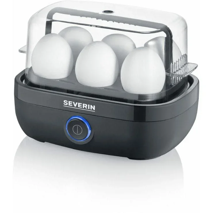 Eierkocher für 6 Eier - 420 Watt - Schwarz - 1