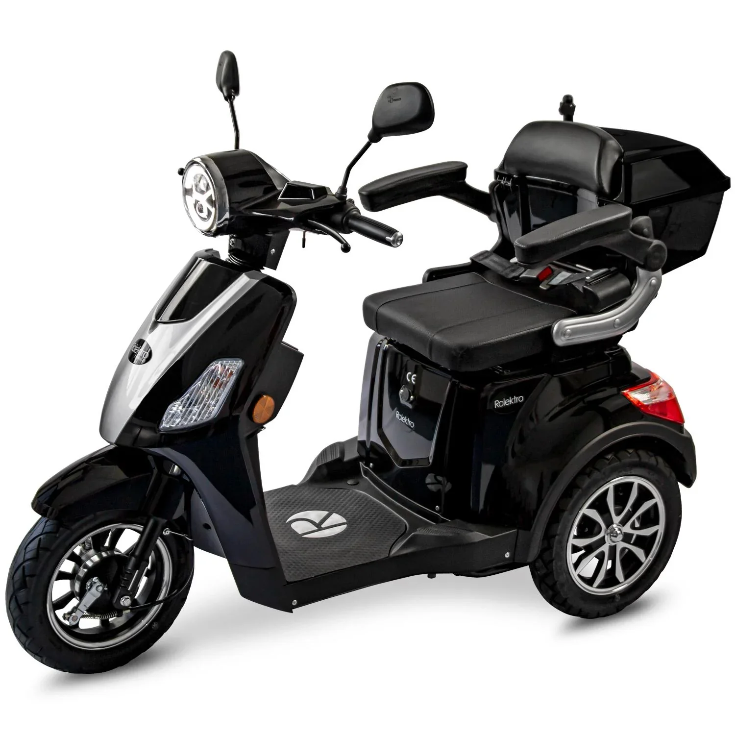 E-Trike 25 V.3, schwarz; 1.000 W + Straßenzulassung - 0
