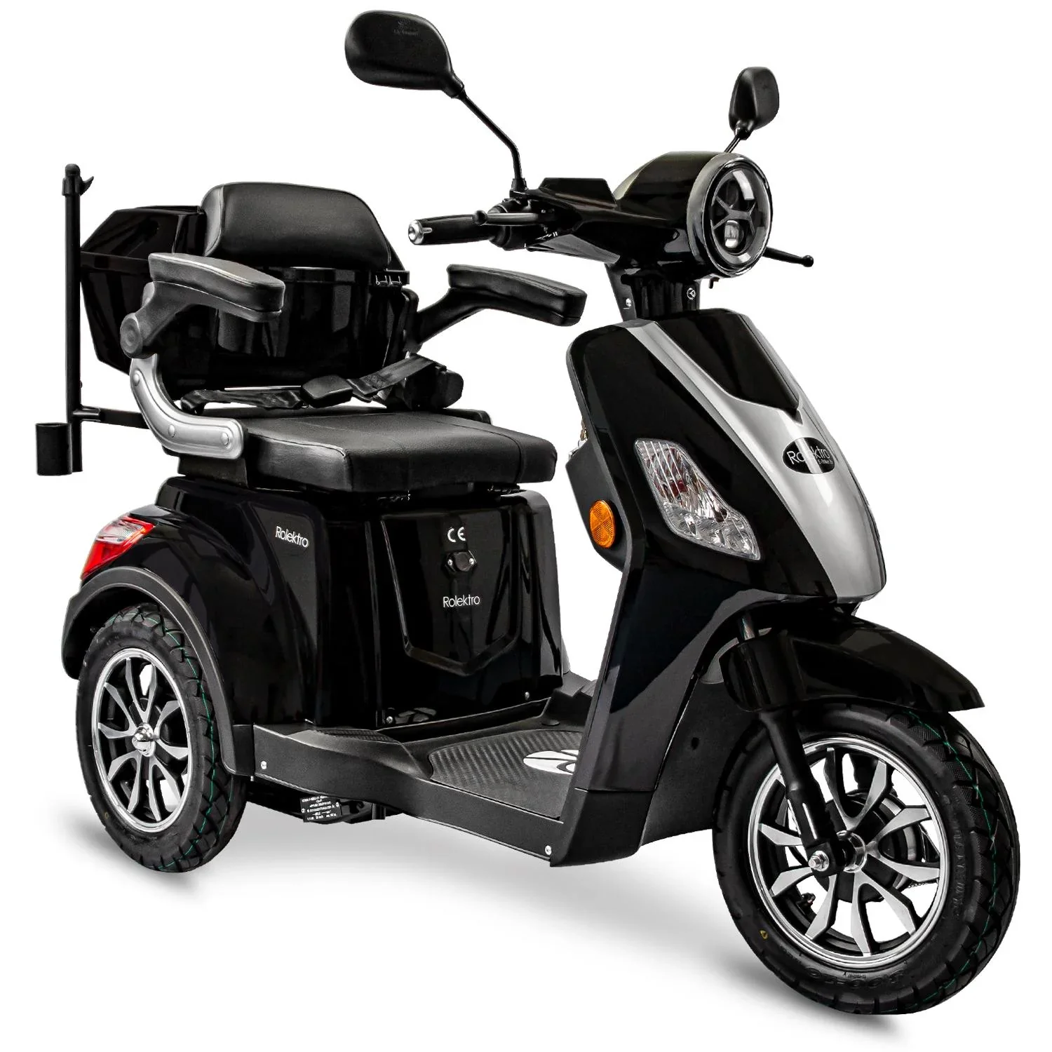 E-Trike 25 V.3, schwarz; 1.000 W + Straßenzulassung - 1