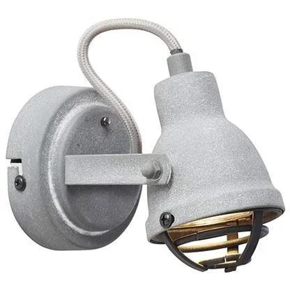 Wandspot Bente industriell beton gris inkl. 3 x 4W LED Ø 21,5 cm - 1