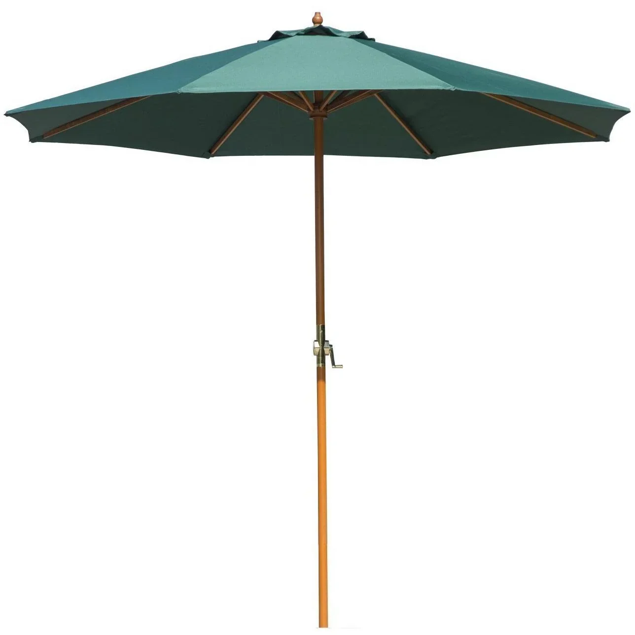 Holz Sonnenschirm 2 7m Grün - 6