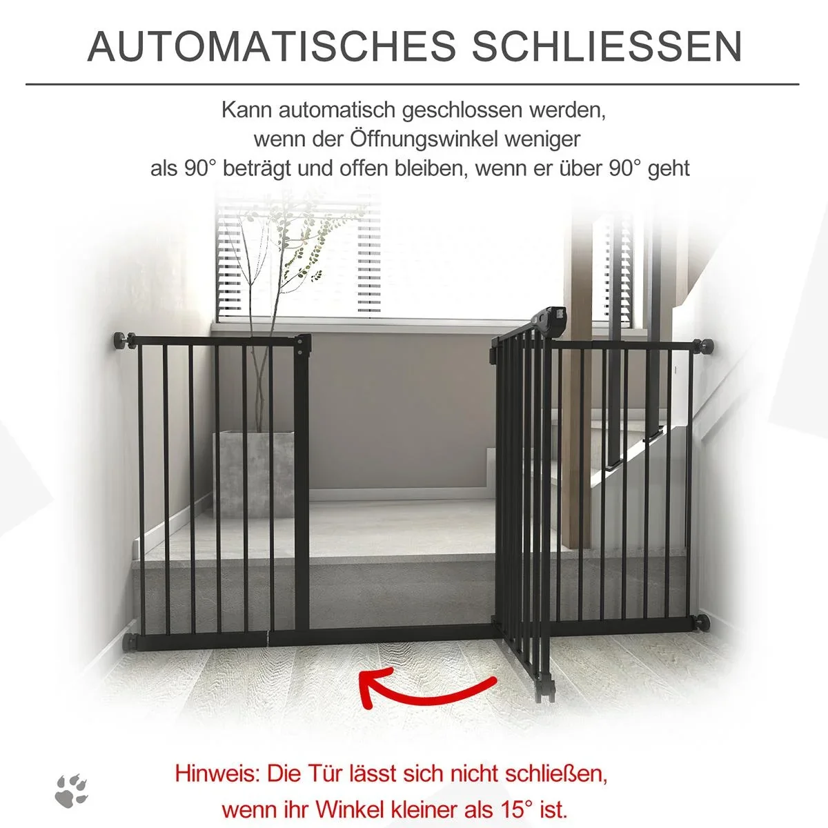 Türschutzgitter Hunde Absperrgitte - 1