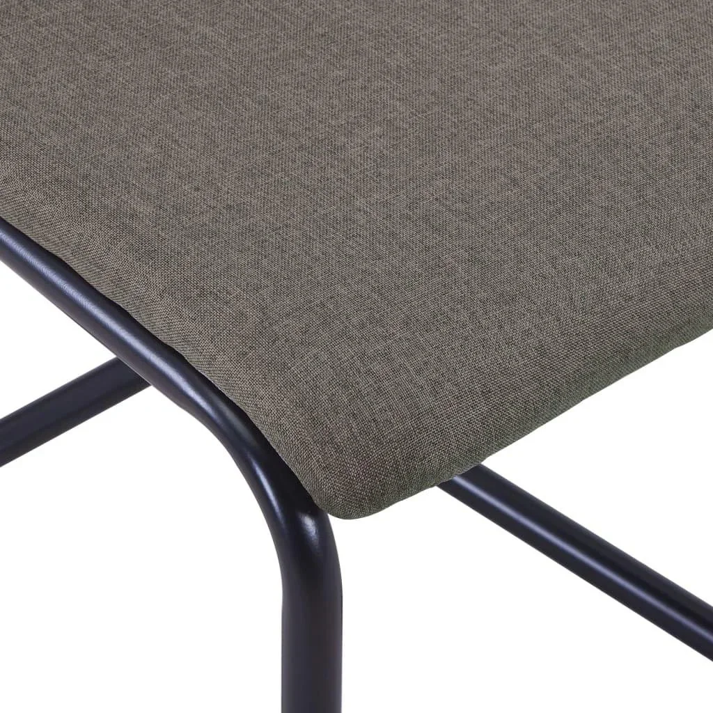 Esszimmerstühle 2 in Stoff taupe - 0
