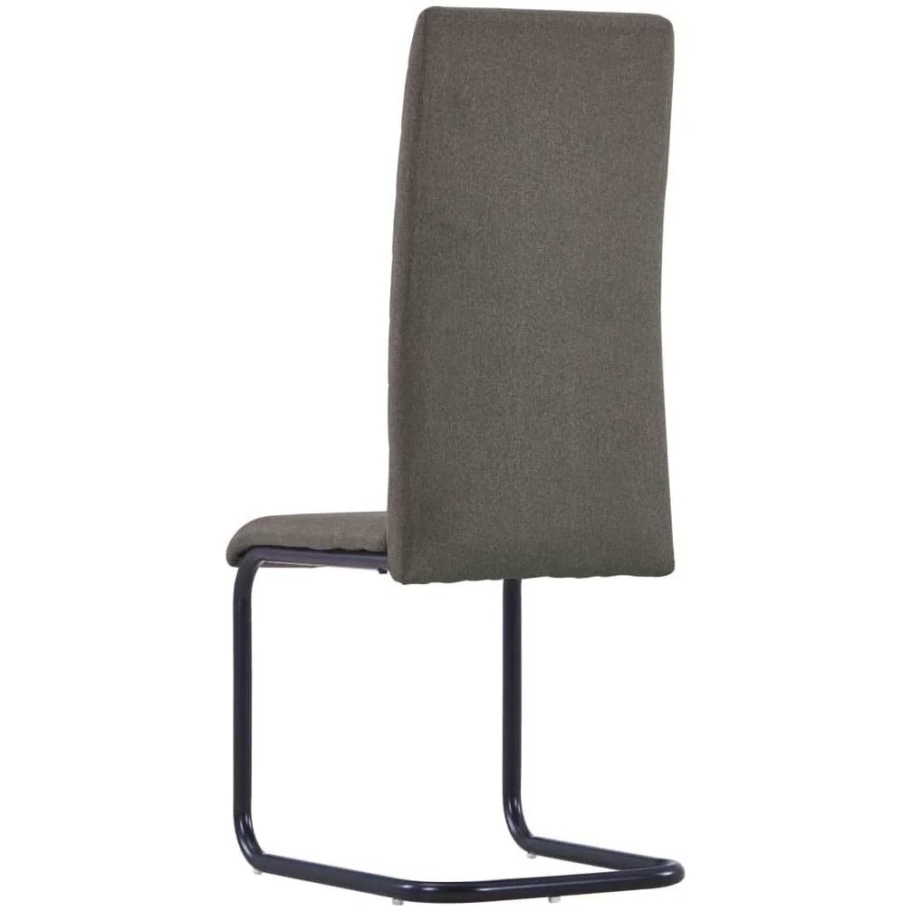 Esszimmerstühle 2 in Stoff taupe - 1