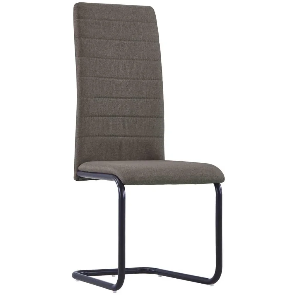 Esszimmerstühle 2 in Stoff taupe - 3