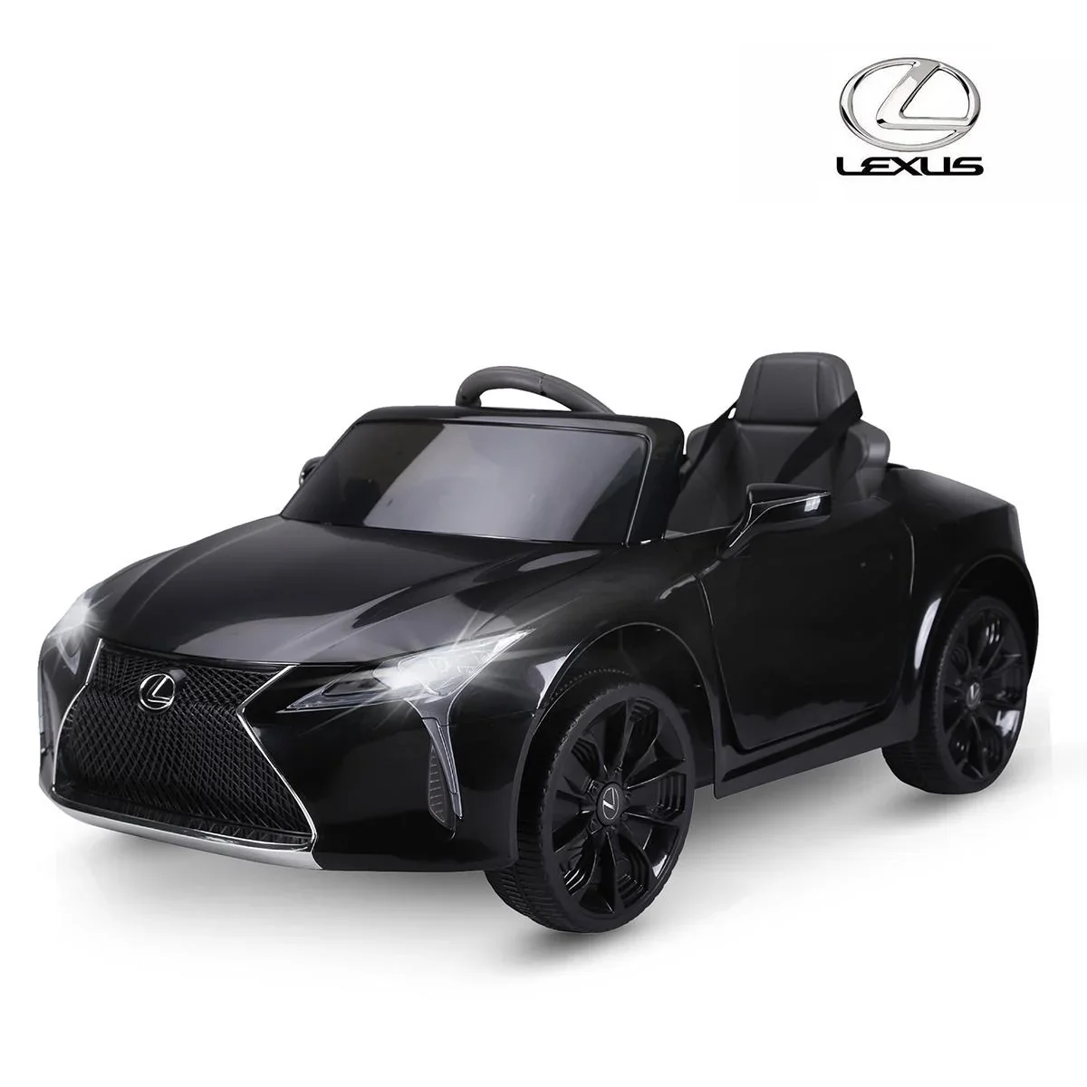 Kinderauto Kinderfahrzeug das offiziell lizenzierte Aufsitz-Lexus LC500 für 3-6 Jahre Elektroauto mit 2,4G Fernsteuerun - 0