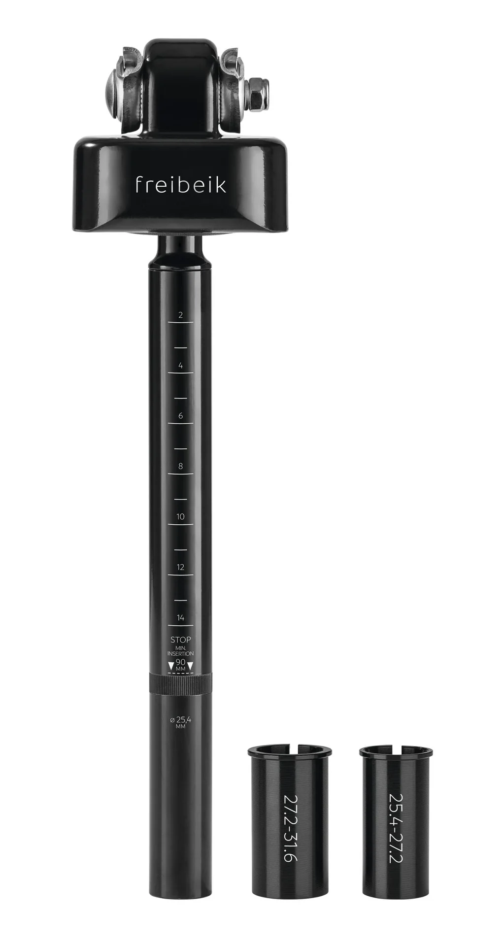 Fahrradsattel-Gelenk, schwarz - 6