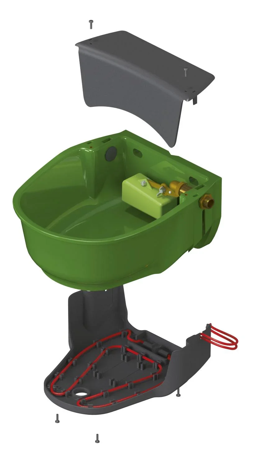 Schwimmer-Tränkebecken SH30 heizbar, 230 V - 2