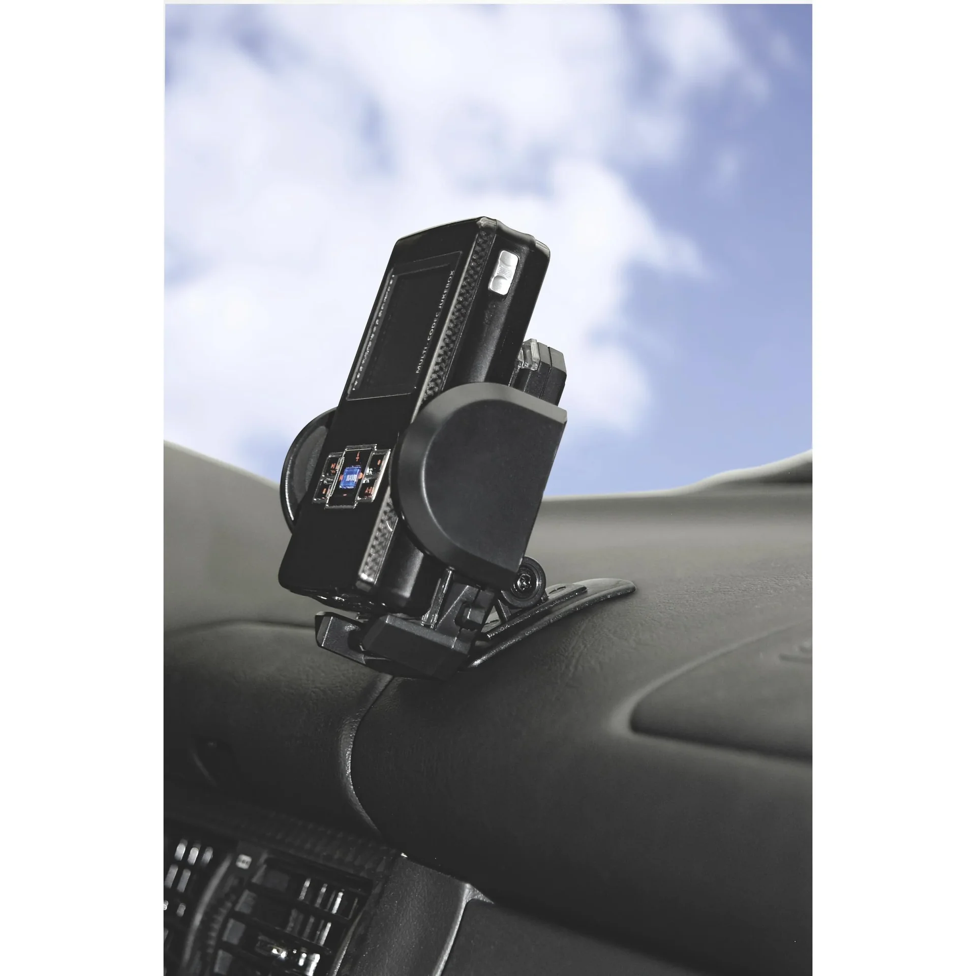 3in1 Multihalter, universell einsetzbar für MP3 Player, Handy, Navi usw. - 0