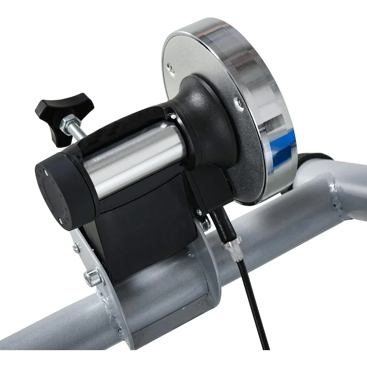 Fahrradtrainer mit Magnetbremse blau/silber - 0