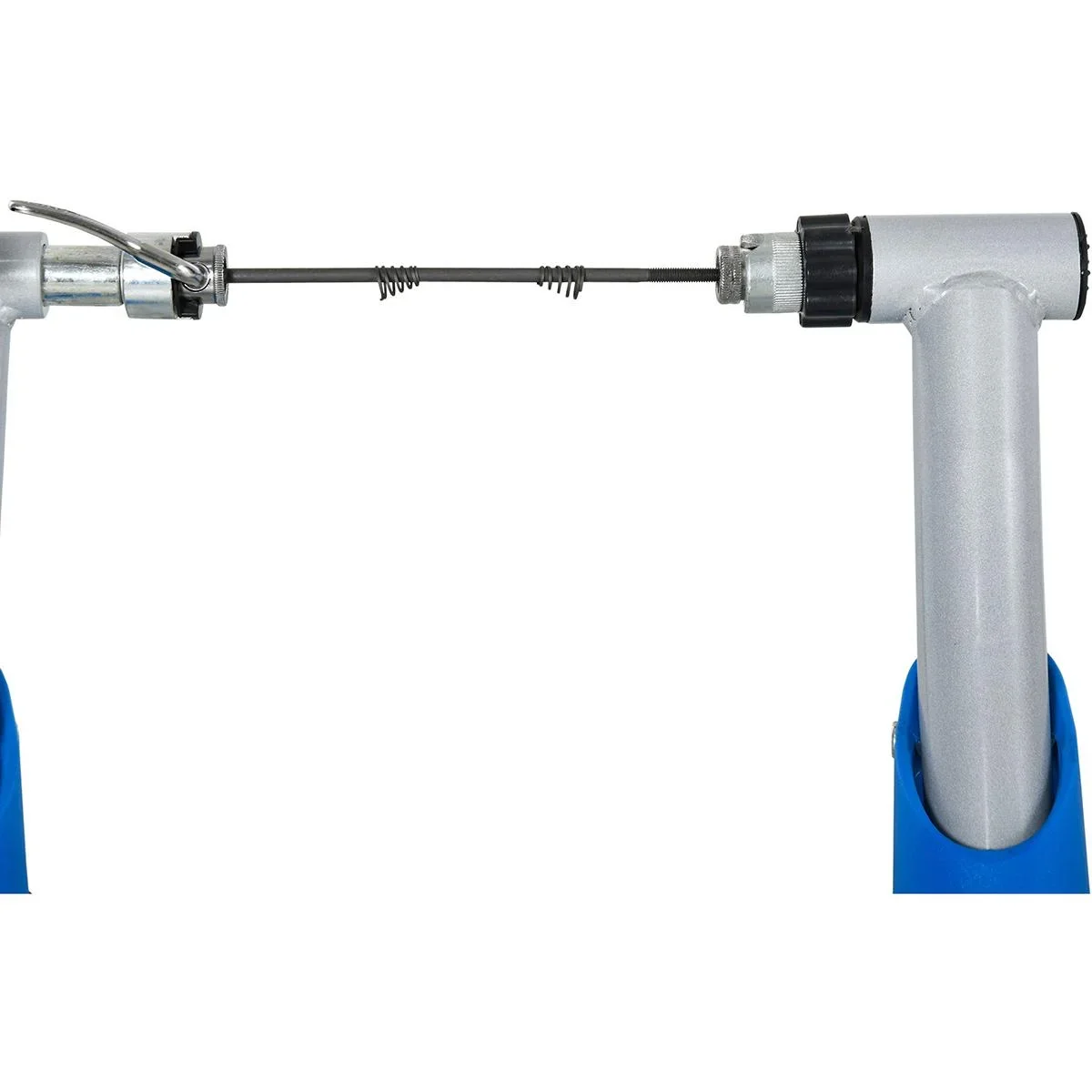 Fahrradtrainer mit Magnetbremse blau/silber - 8