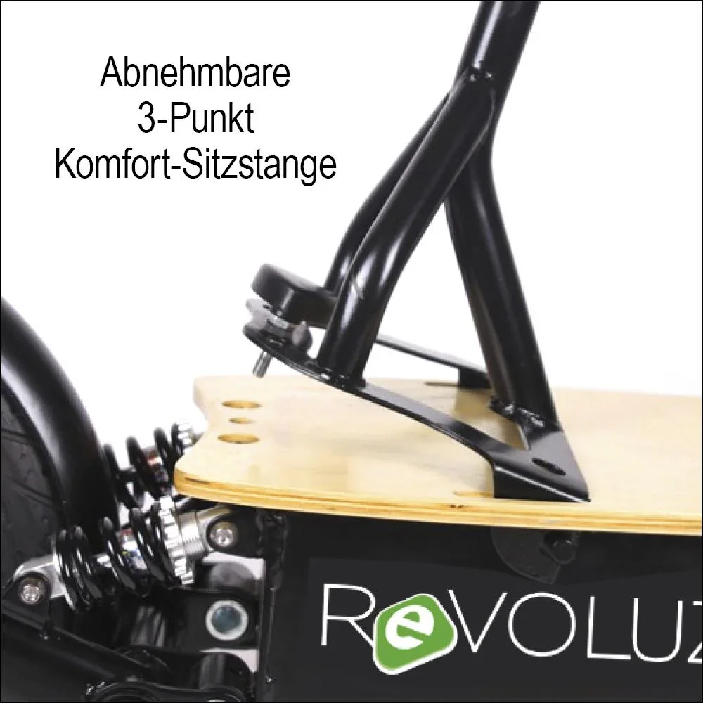 E-Roller "Revoluzzer" Basic 20 km/h schwarz - 1