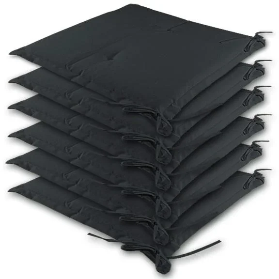 Sitzkissen - 6 Stück - Anthrazit - 1