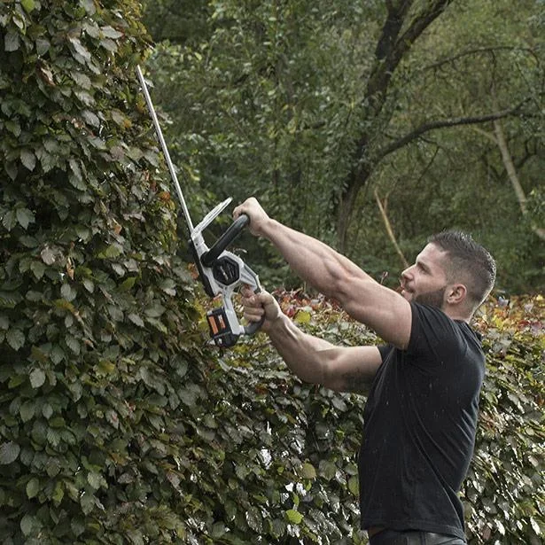 Heckenschere Leistungspaket | mit 5.0-Akku, 4.0-Ladegerät und faltbarem Gartenabfallbeutel - 2