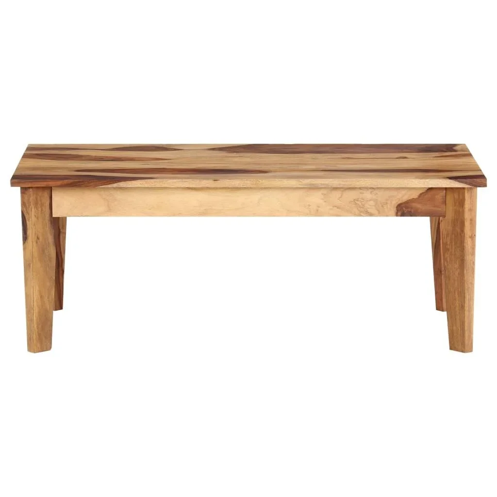 Couchtisch 110x60x40 cm Massivholz Sheesham - 0