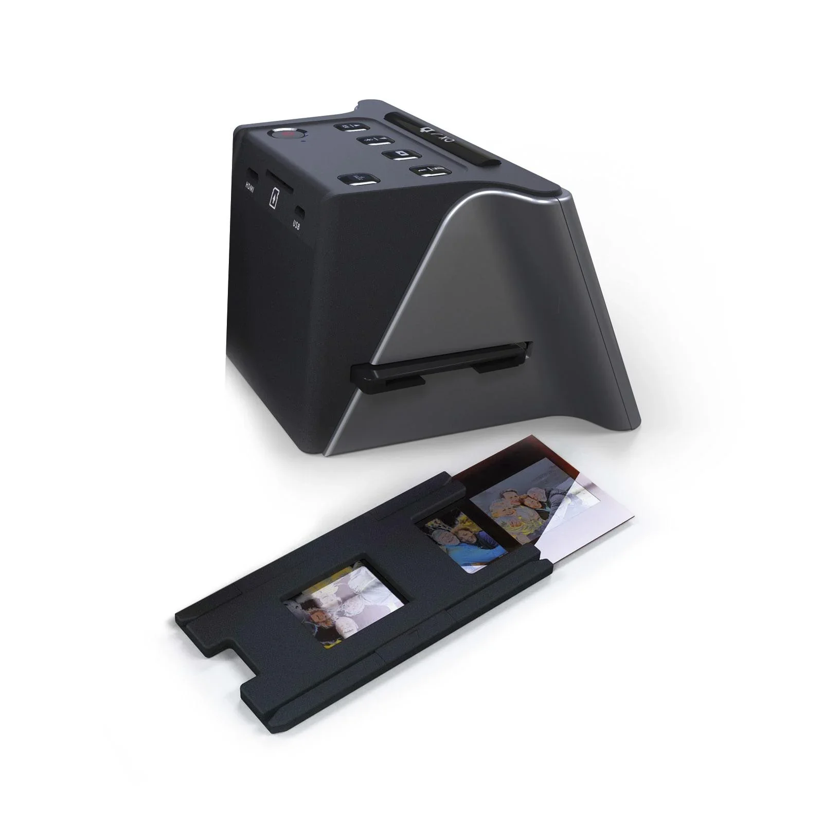 3in1 Dia- & Film-Scanner mit 14MP Sensor, Einfache Handhabung, 5",12,7cm Display, Bis 22MP Auflösung - 0