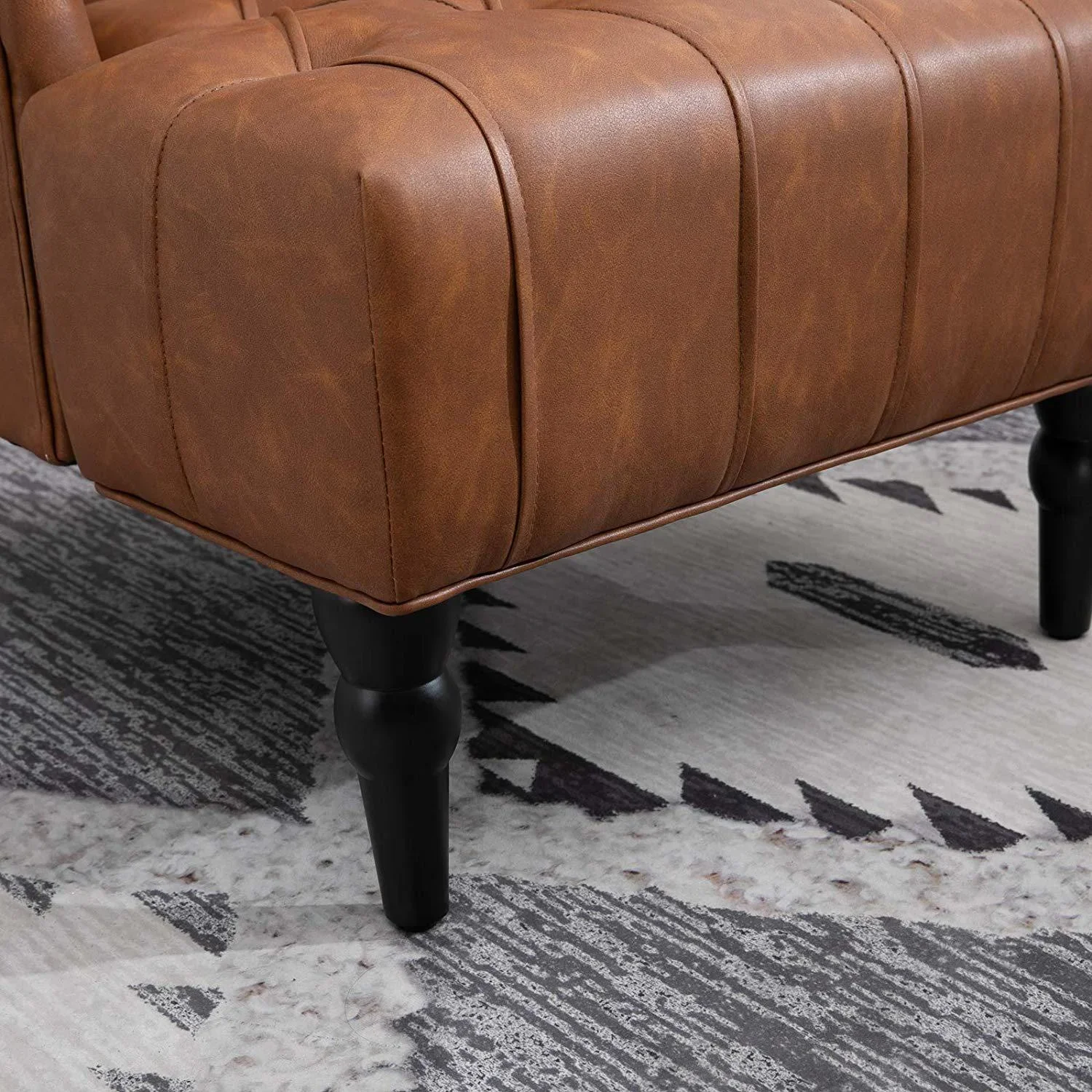 Ohrensessel mit Tufting - 6