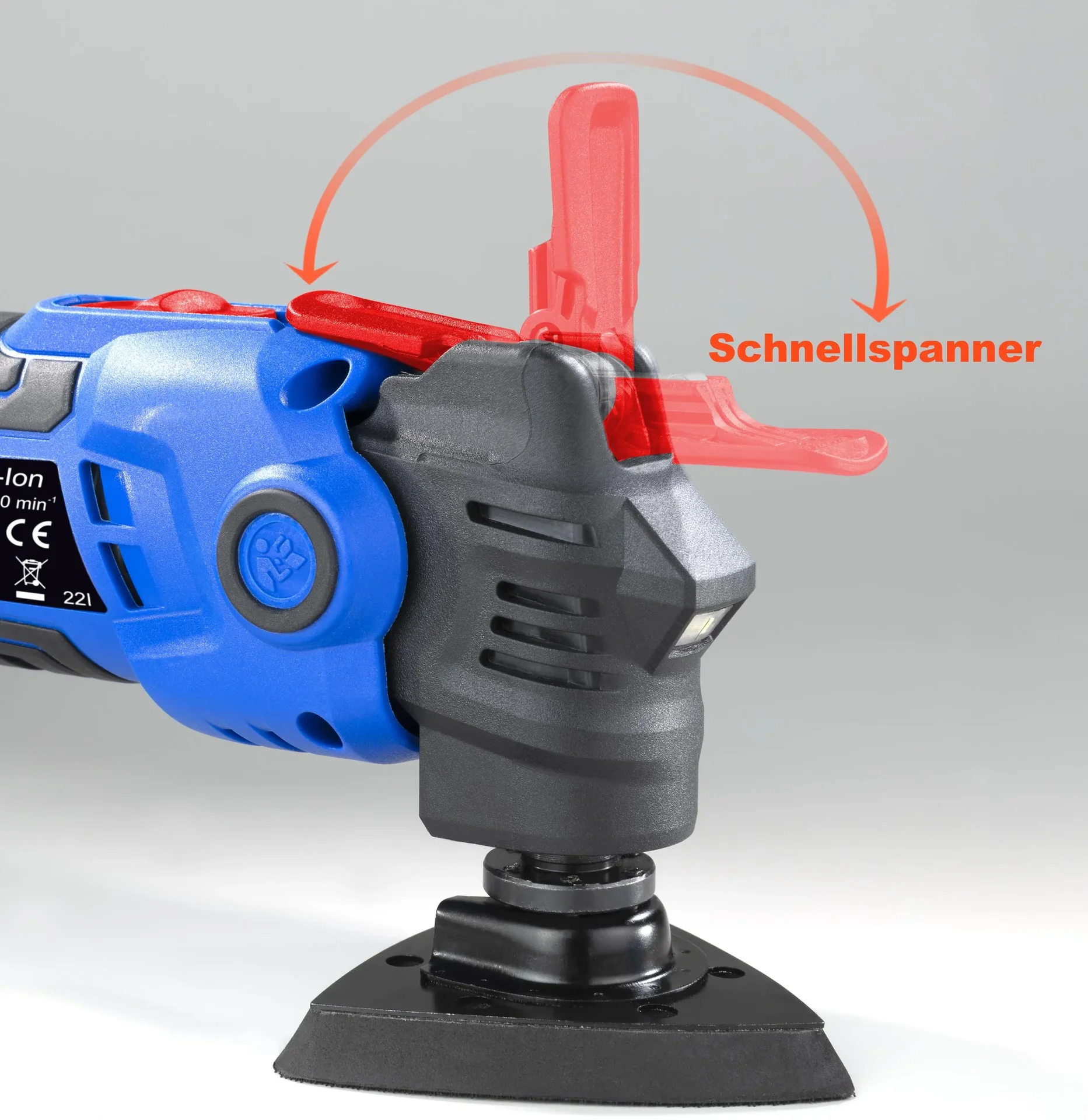 Akku Multifunktionswerkzeug 18 Volt Li-Ion WAMFW18 - ohne Akku und Ladegerät - 2