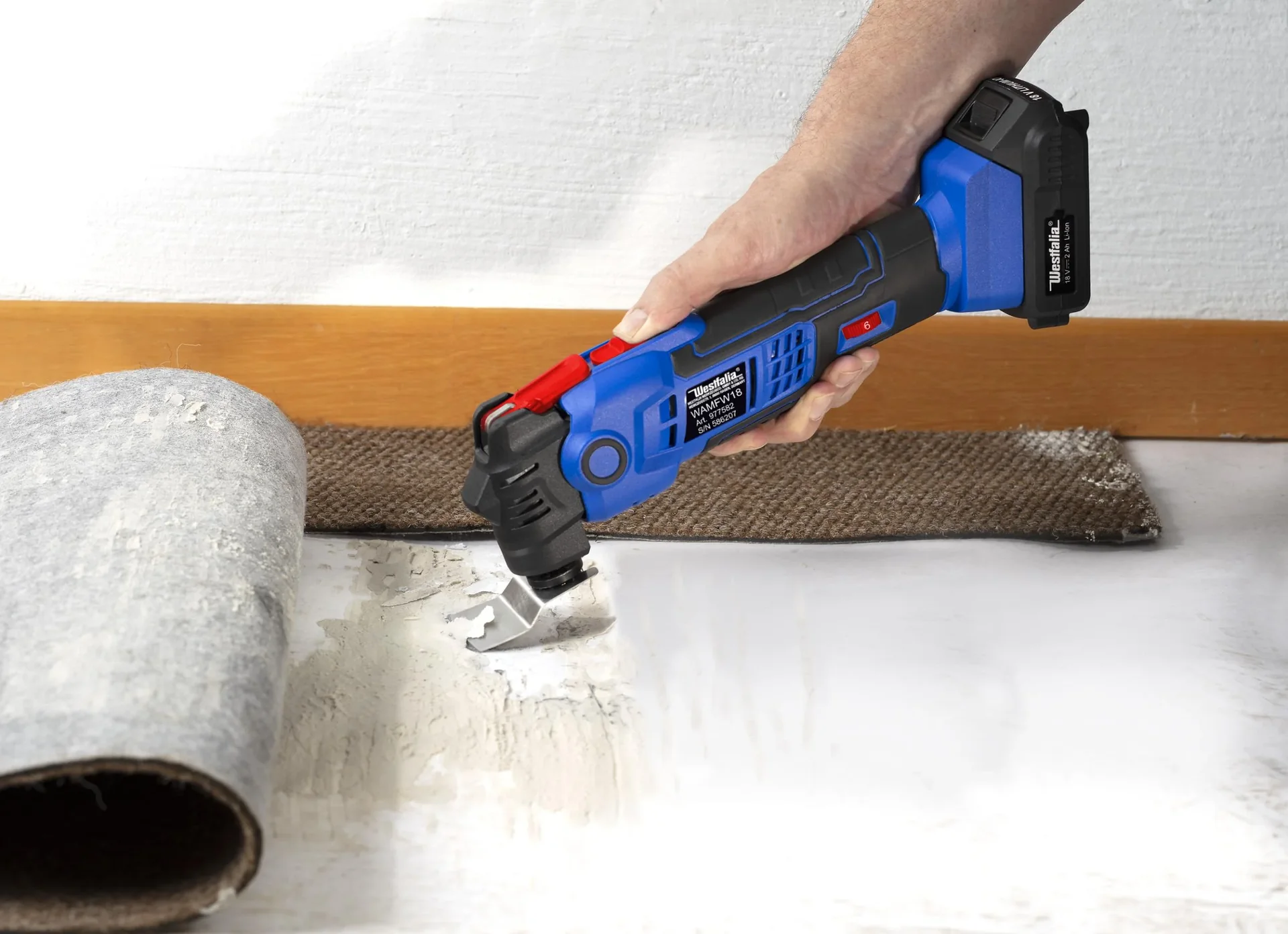 Akku Multifunktionswerkzeug 18 Volt Li-Ion WAMFW18 - ohne Akku und Ladegerät - 8