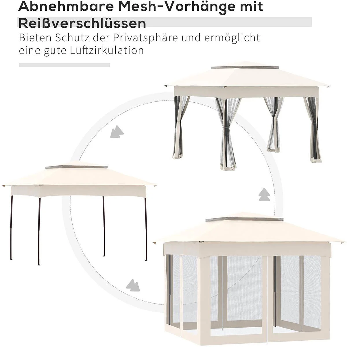 Blumenkasten mit Kletterwand - Holz - 60 x 30 x 122,5 cm - 0