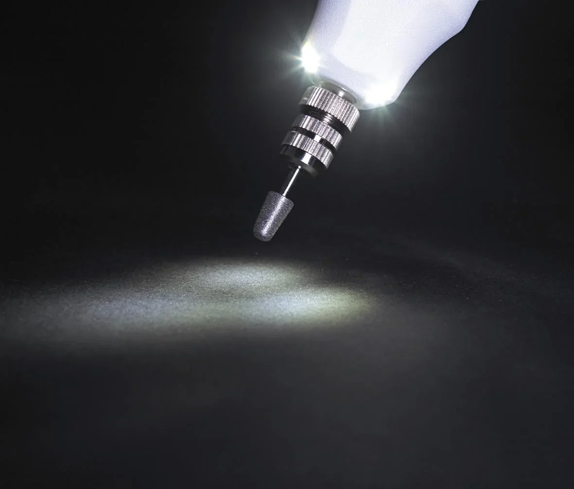 Maniküre/ Pediküre Set mit Licht Aufsätzen - für hohe Ansprüche - 8