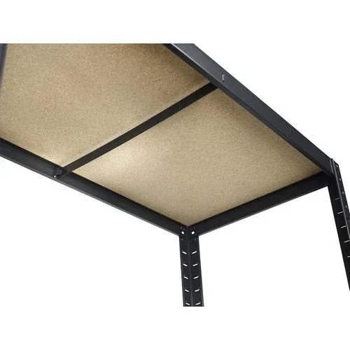 Lagerregal / Regalschrank Strong 175 schwarz - 875 kg Tragkraft - 176x90x45 cm - 2