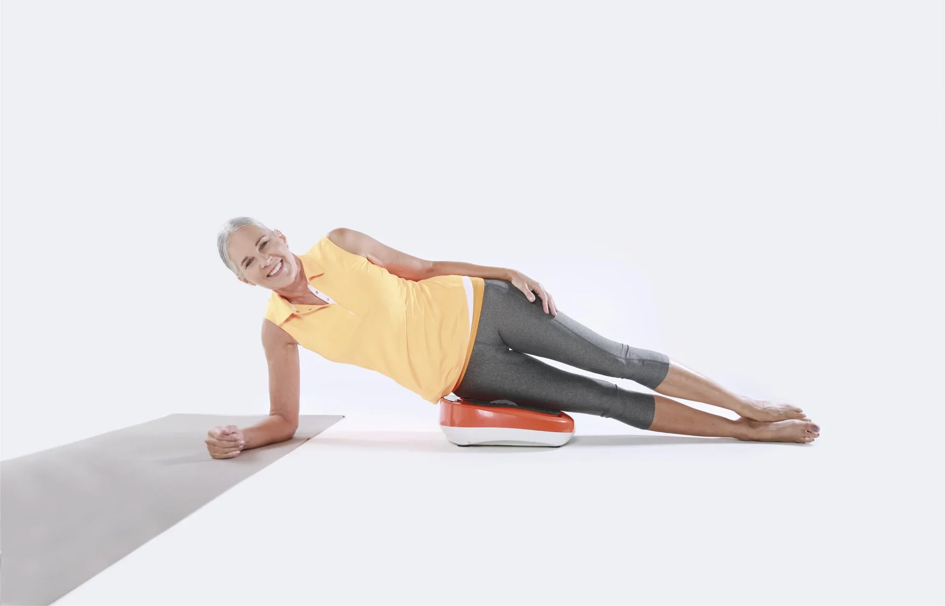 Massage-Gerät, Fußmassage-Gerät, „VibroLegs“, Orange - 0