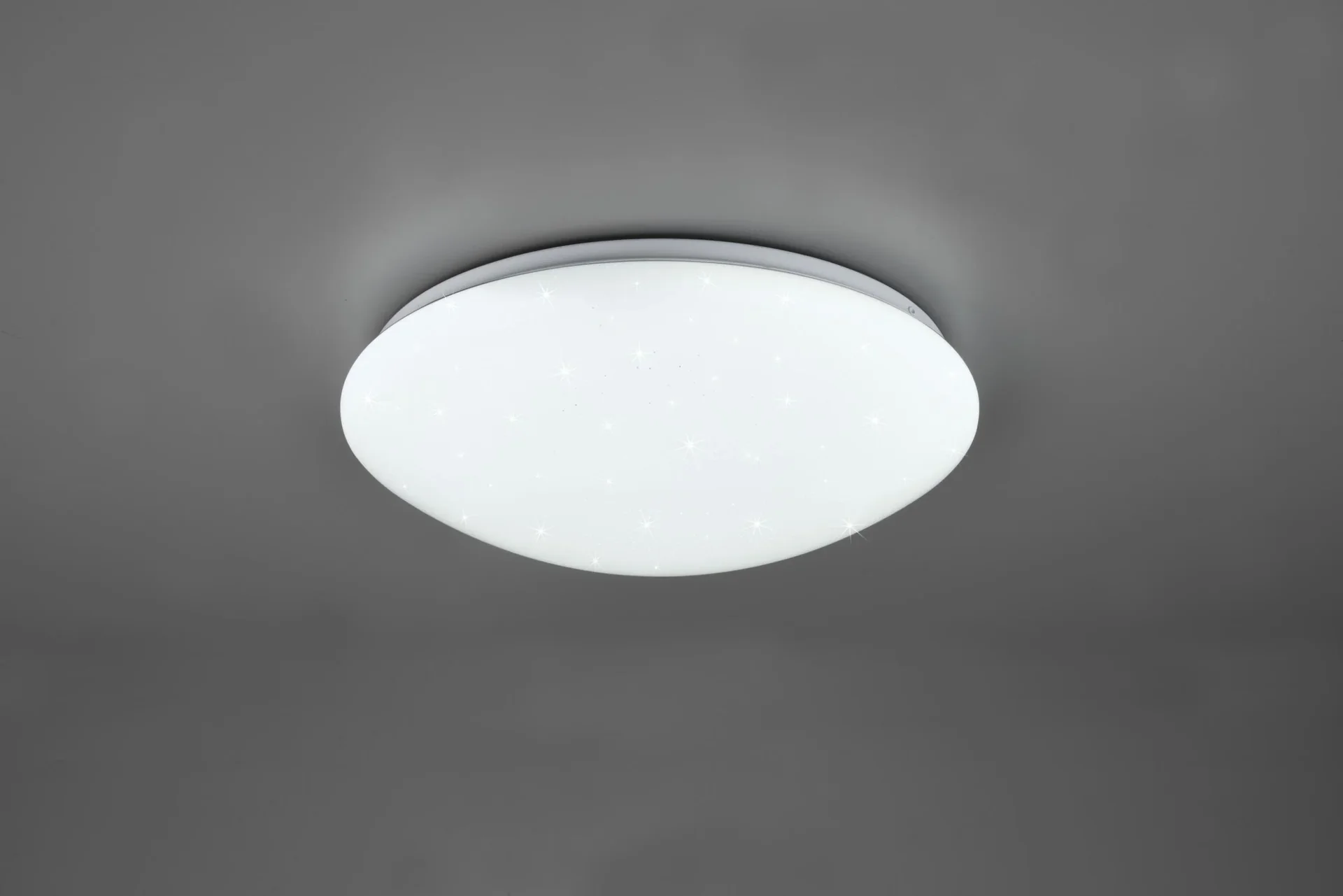 LED-Deckenleuchte LUKIDA, 18 W, 3000-6000K, 2000 lm, D.38xH.10,5cm, dimmbar, Fernbedienung, Farbe weiß - 0