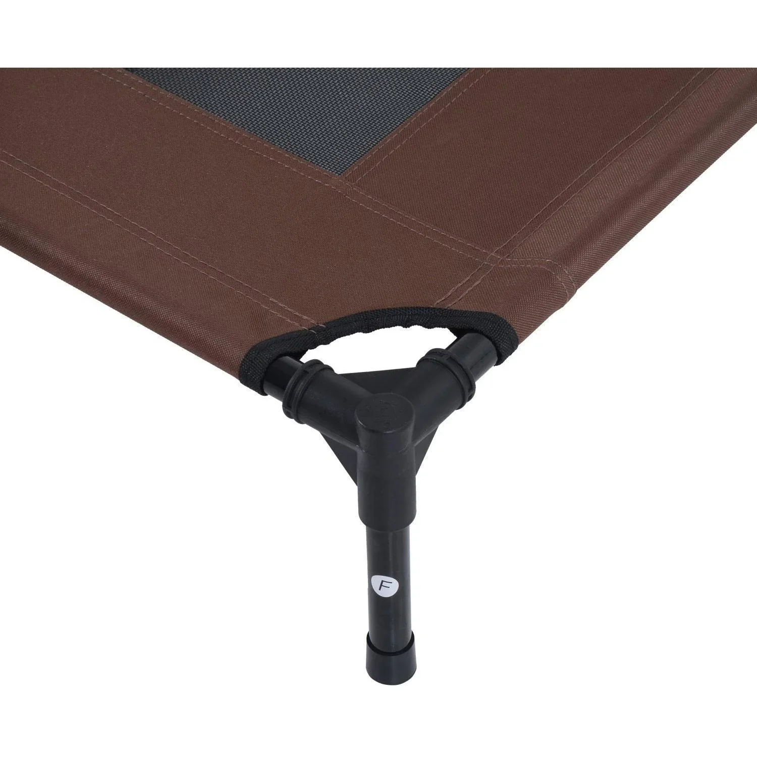 Hundeliege Schlafplatz Haustierbett Katzenbett Braun 92Lx76Bx18H cm - 2