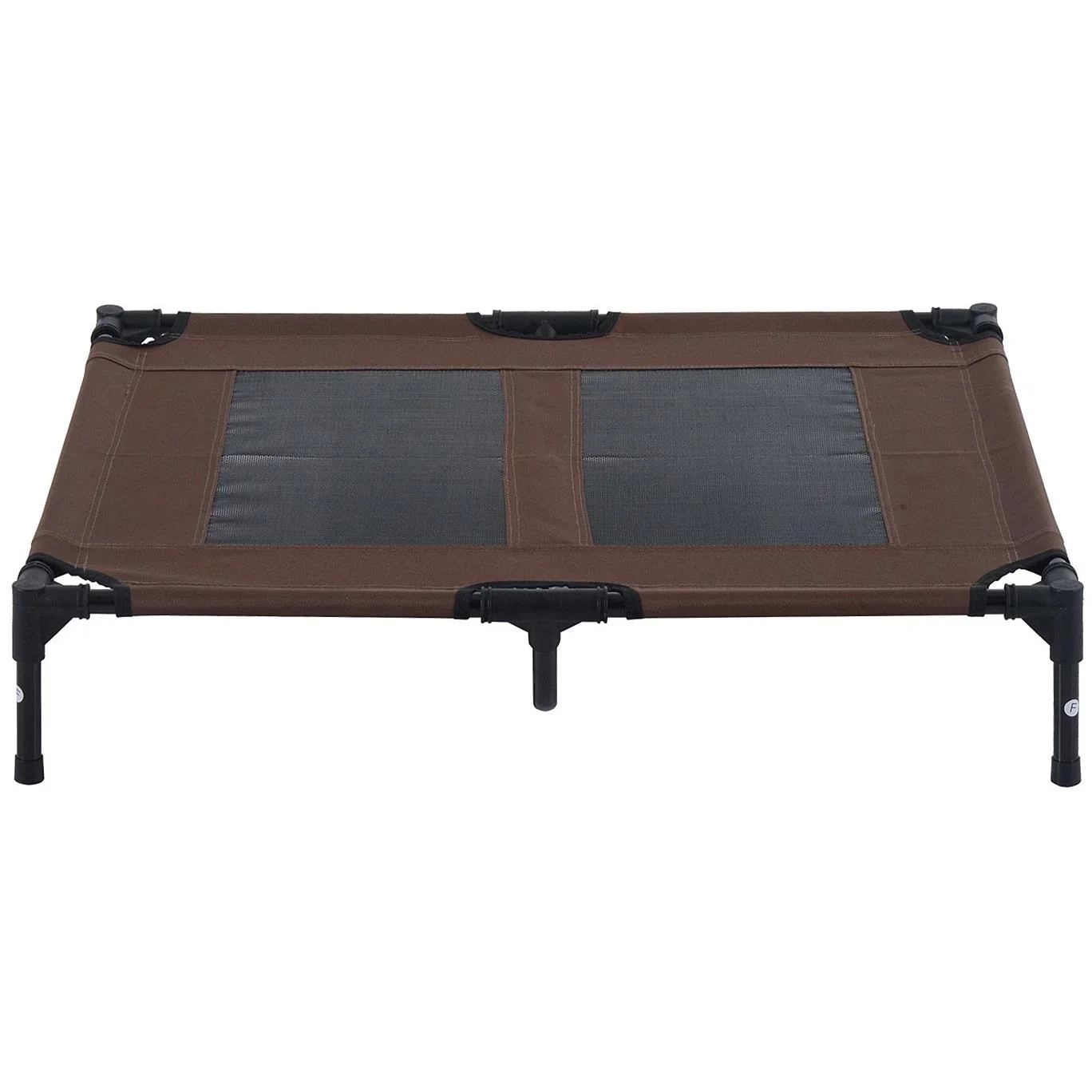Hundeliege Schlafplatz Haustierbett Katzenbett Braun 92Lx76Bx18H cm - 3