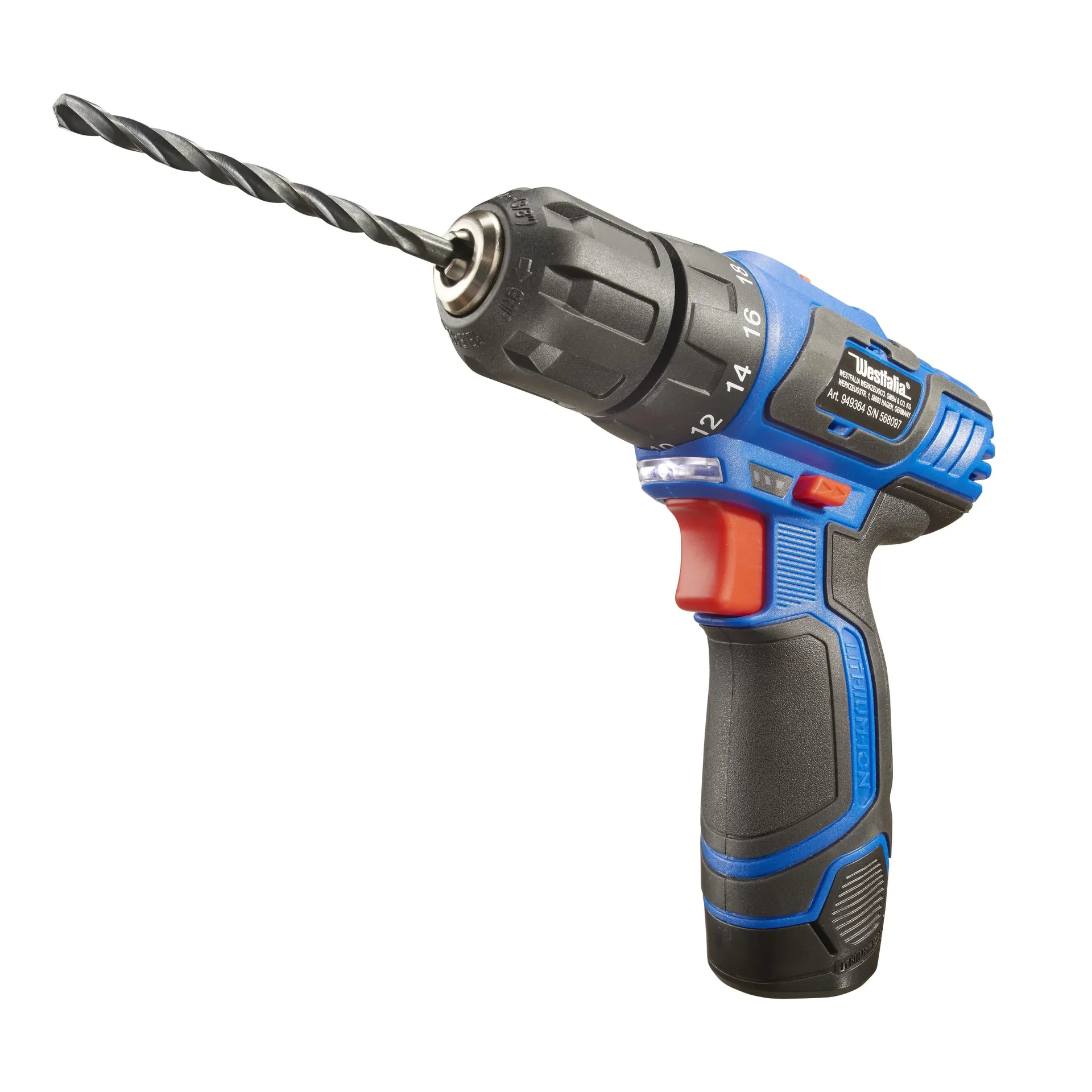 Akku-Bohrschrauber Set 12 Volt - 43-teilig - 5