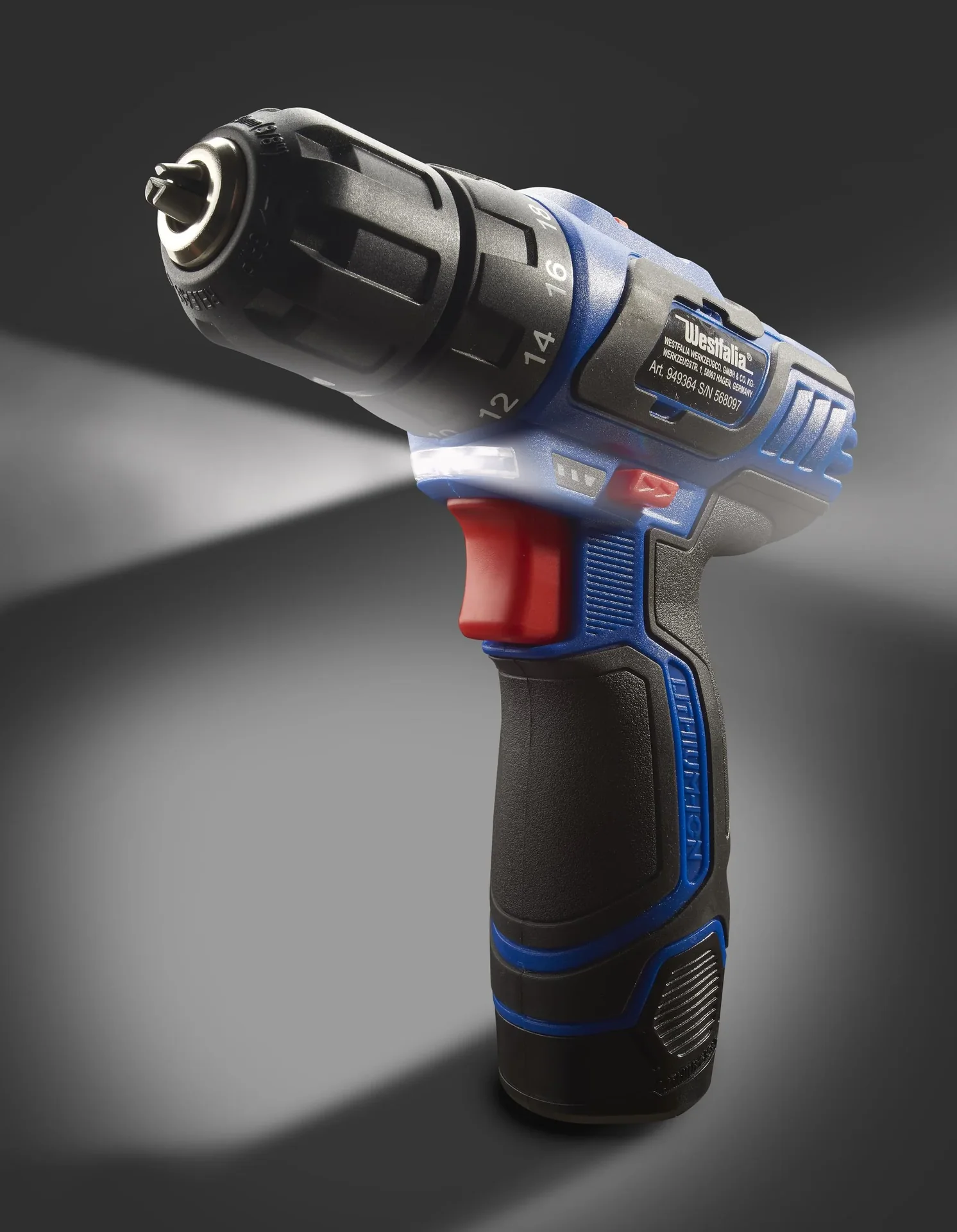 Akku-Bohrschrauber Set 12 Volt - 43-teilig - 8