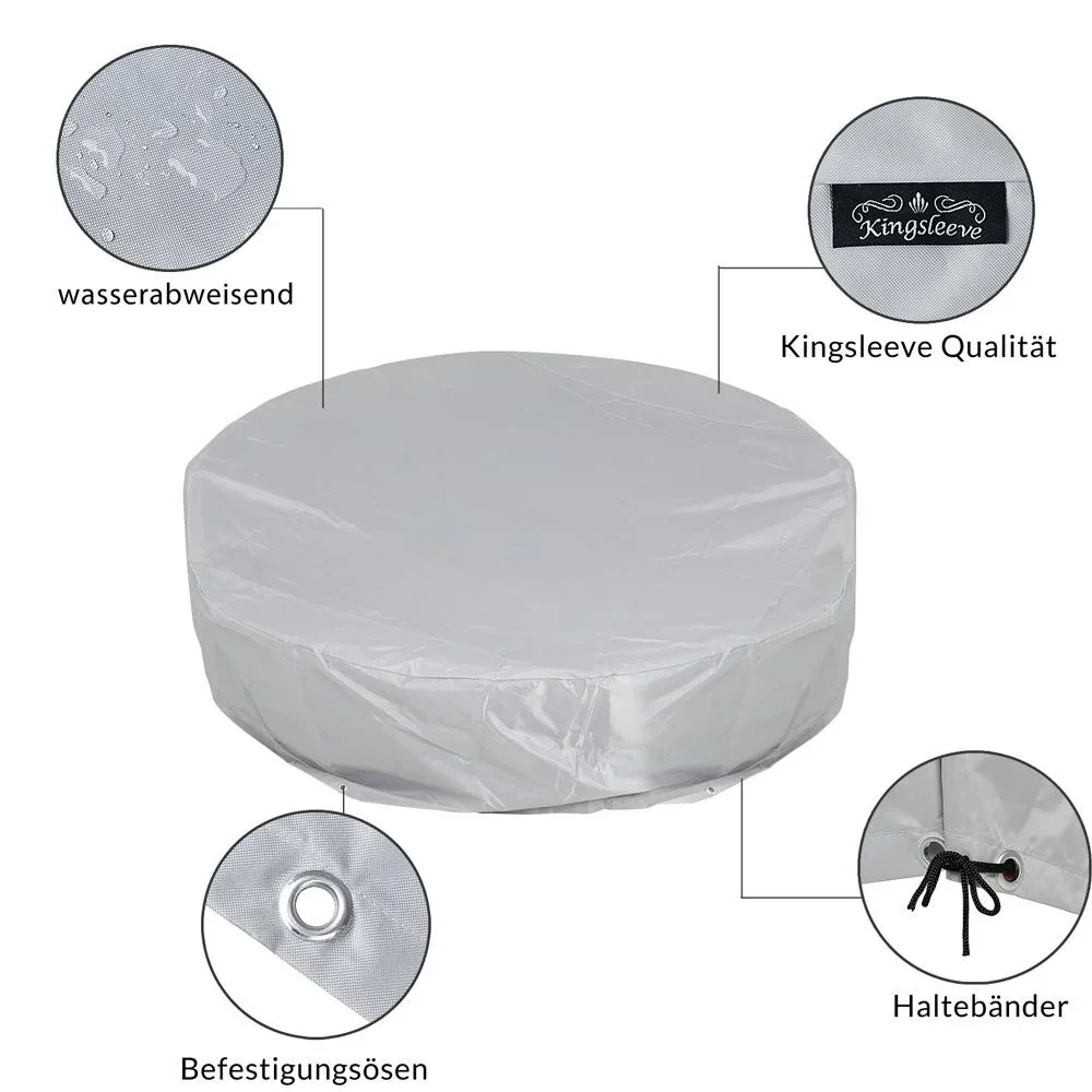 Vordach Sonneninsel rund 236x67cm - 0