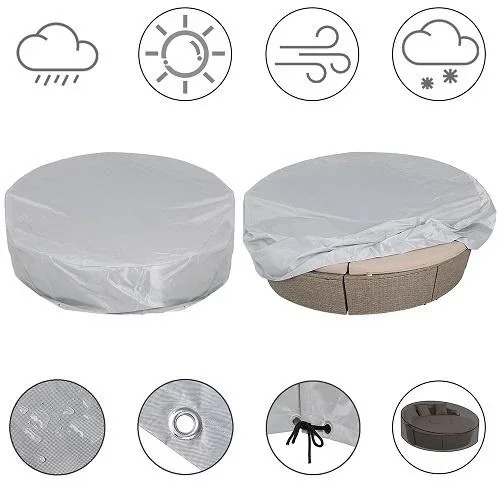 Vordach Sonneninsel rund 236x67cm - 3