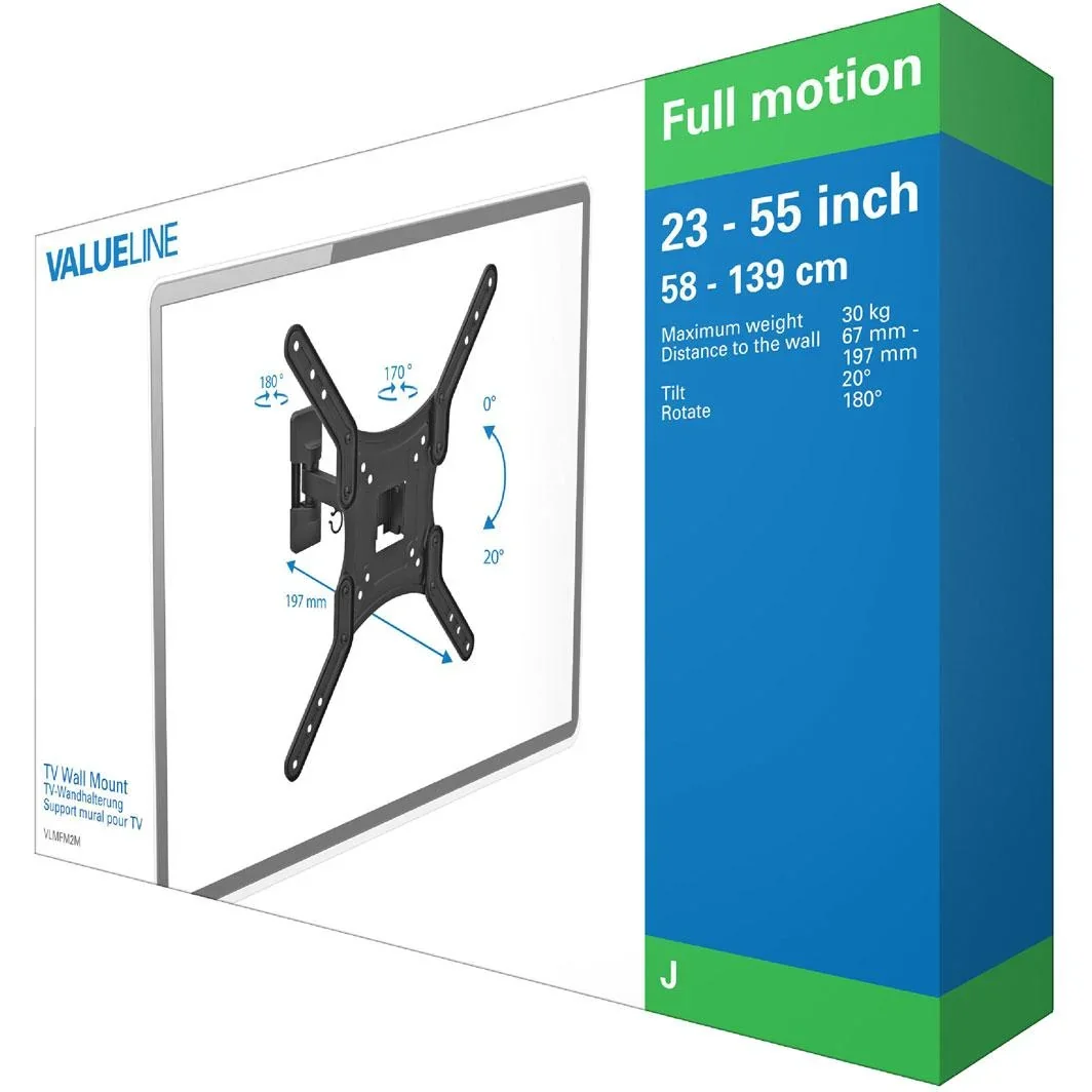 TV-Wandhalterung vollbeweglich 23 - 55 " 30 kg - 4