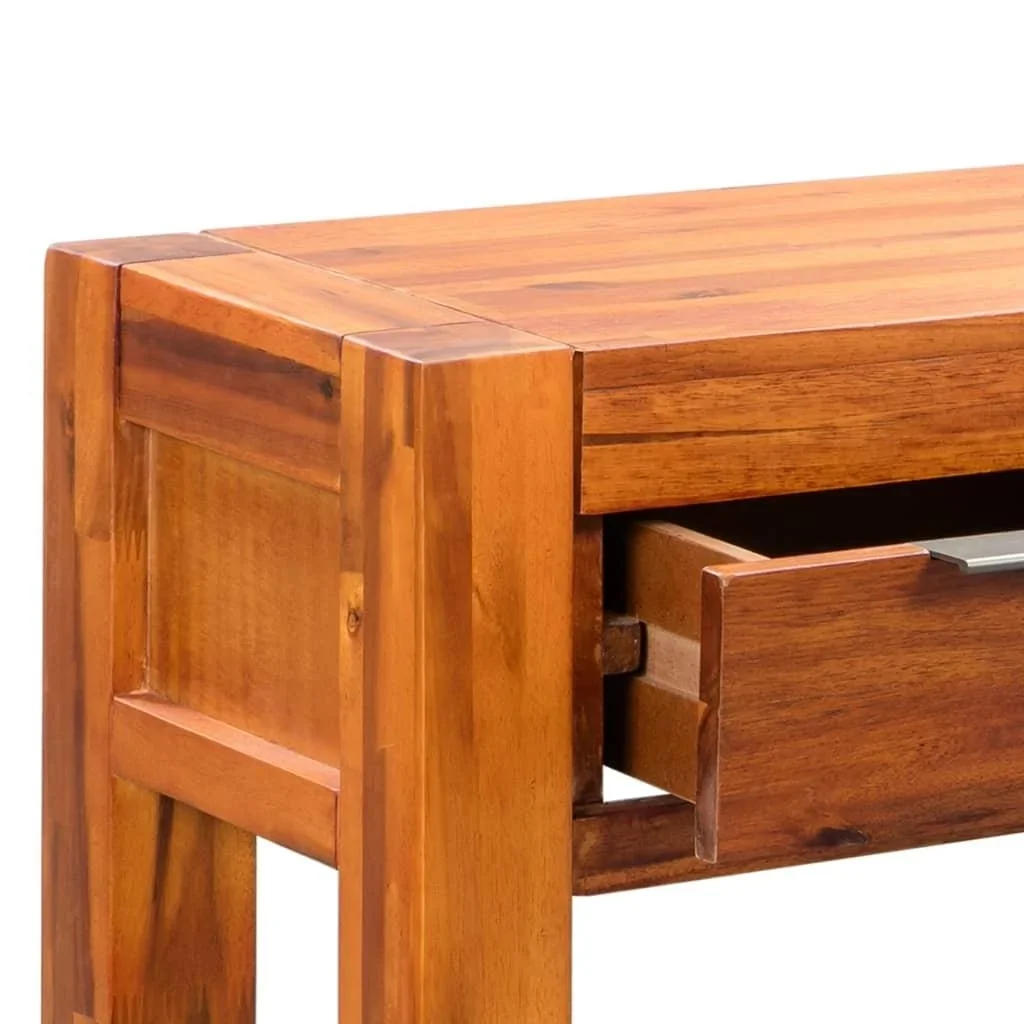 Wandtisch 86x30x75 cm Akazienholz massiv - 2