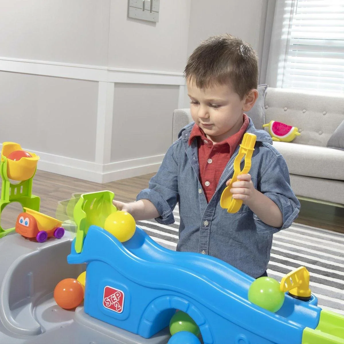 Ball Buddies Truckin' & Rollin' Spieltisch mit Bällen für Kinder - 4