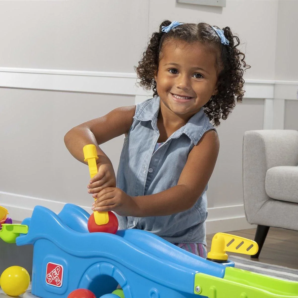 Ball Buddies Truckin' & Rollin' Spieltisch mit Bällen für Kinder - 6