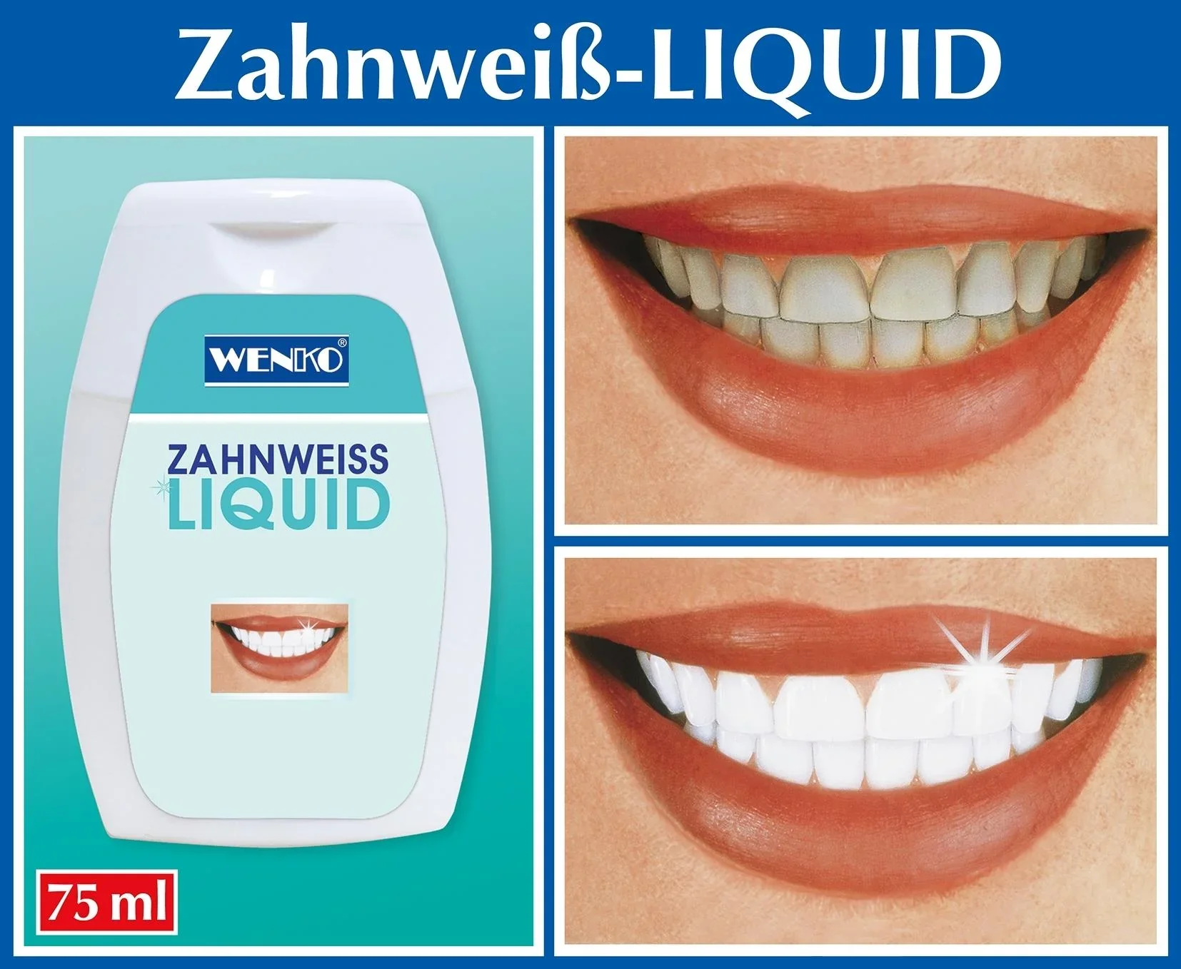 Zahnweiß Liquid 75ml - 0