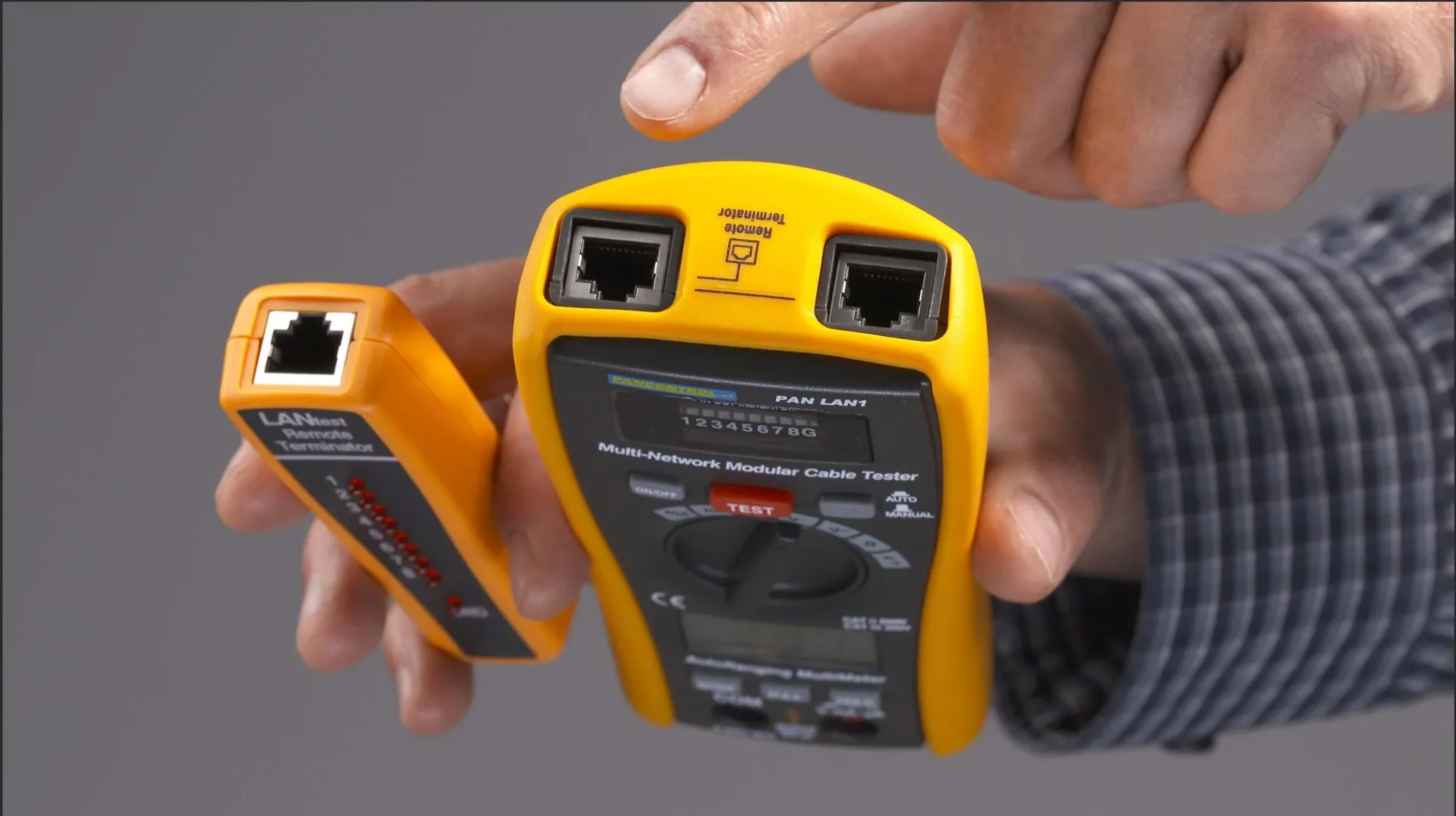 PAN LAN1 - LAN Tester und Digitalmultimeter - 2