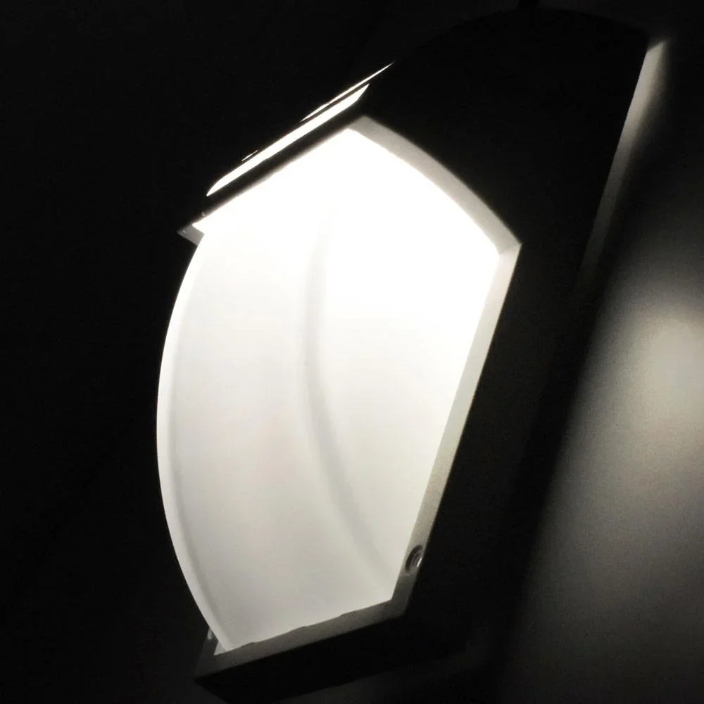 VT-754 Wandleuchte - Schwarz - Leuchte E27 - mattiertes Glas - 3